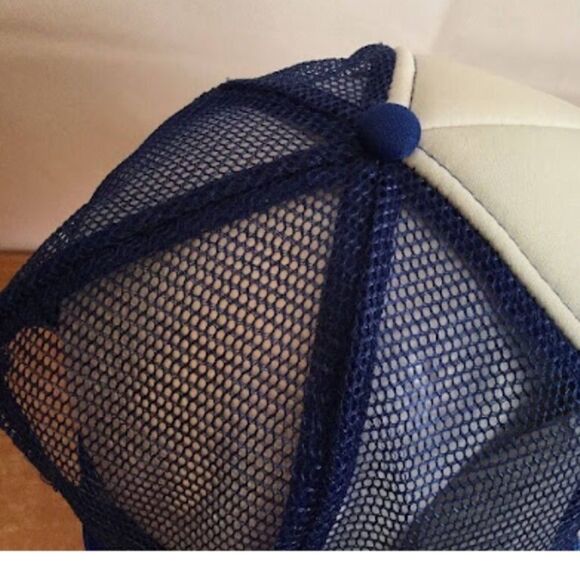 New Vintage Pepsi Cola Otto Mesh Adjustable SnapBack Logo Trucker Cap Hat OS - Picture 3 of 11